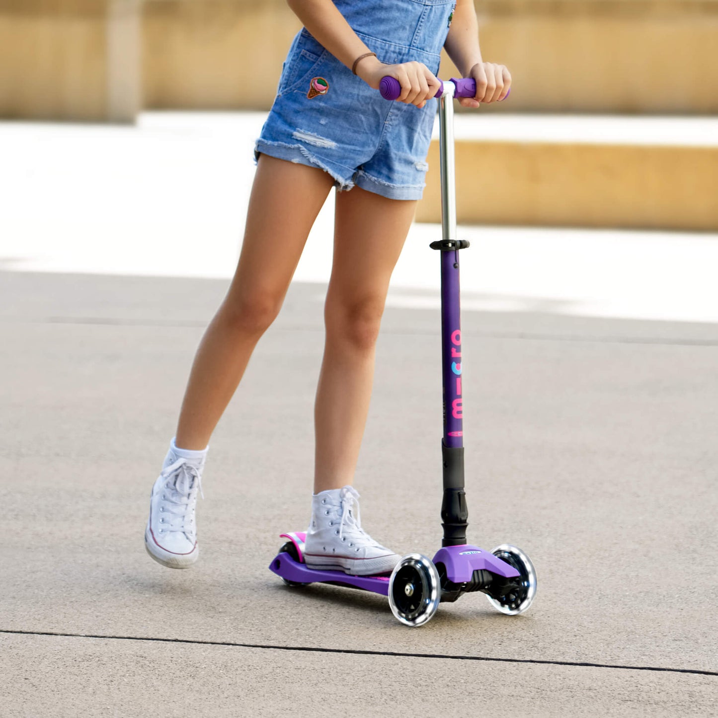 Micro Scooter Maxi LED Foldable - Choose Your Colour