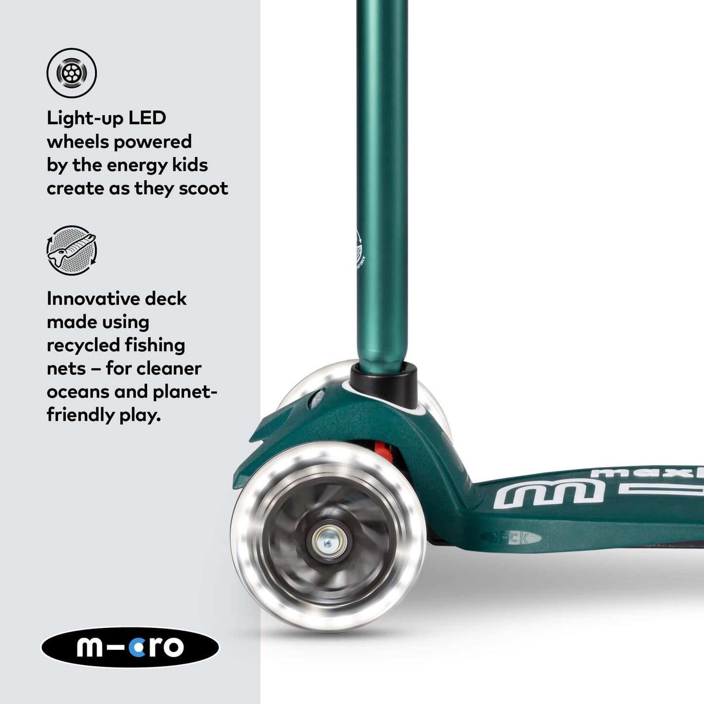 Micro Scooter Maxi Deluxe LED