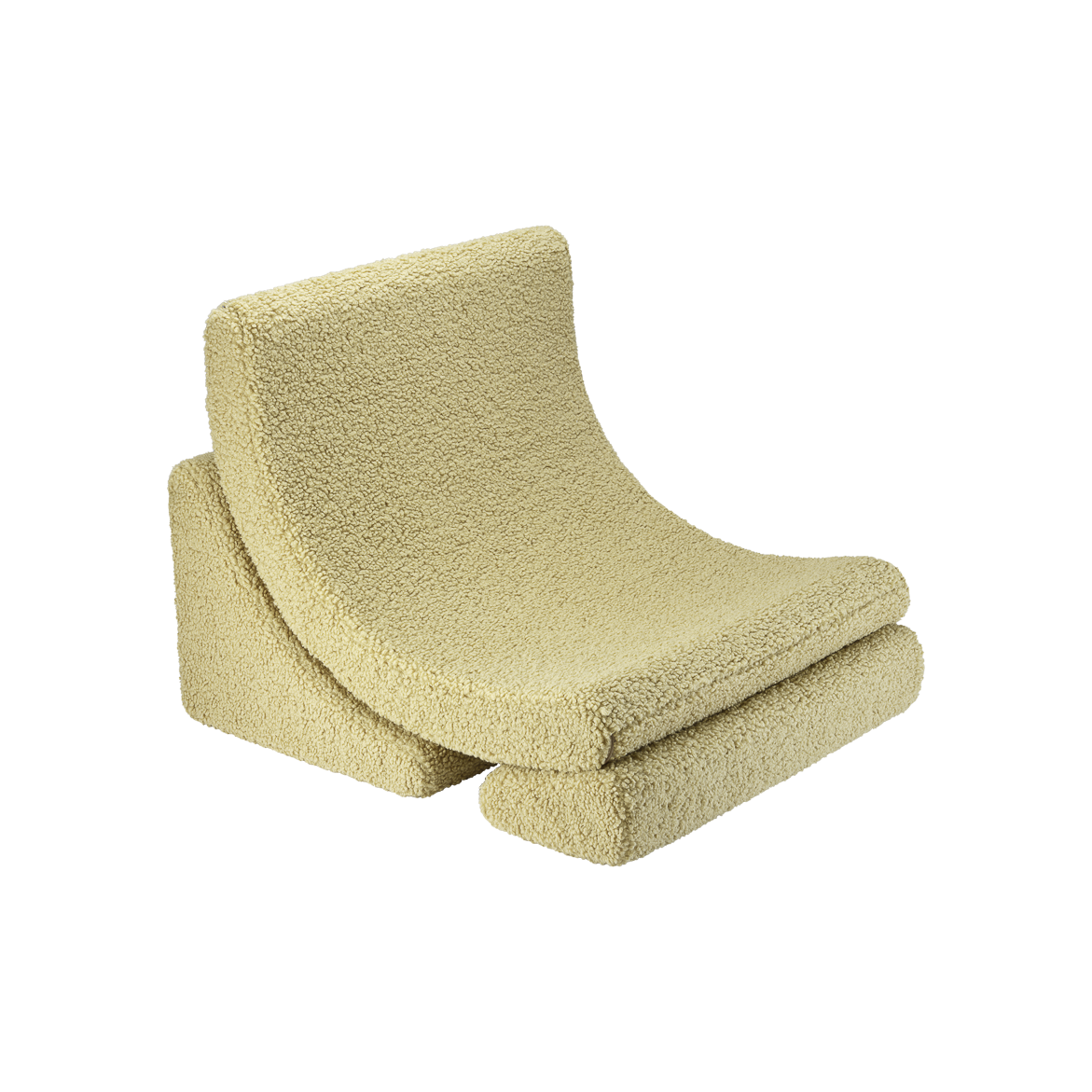 Wigiwama Moon Chair - Teddy Boucle