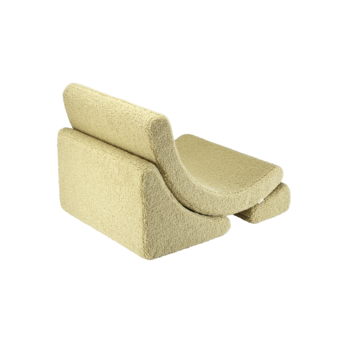 Wigiwama Moon Chair - Teddy Boucle