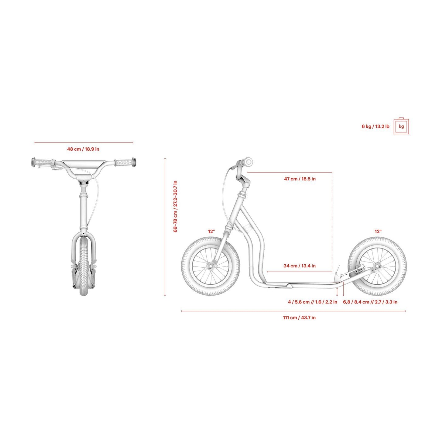 Yedoo Kids Scooter - Mau