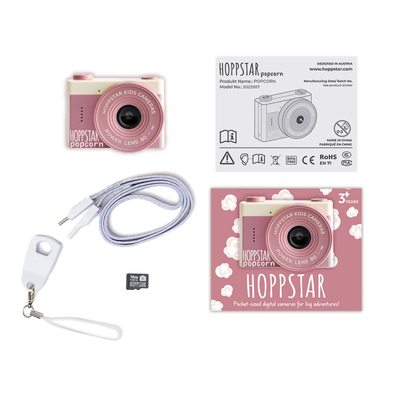 Hoppstar Popcorn Digital Camera for Kids