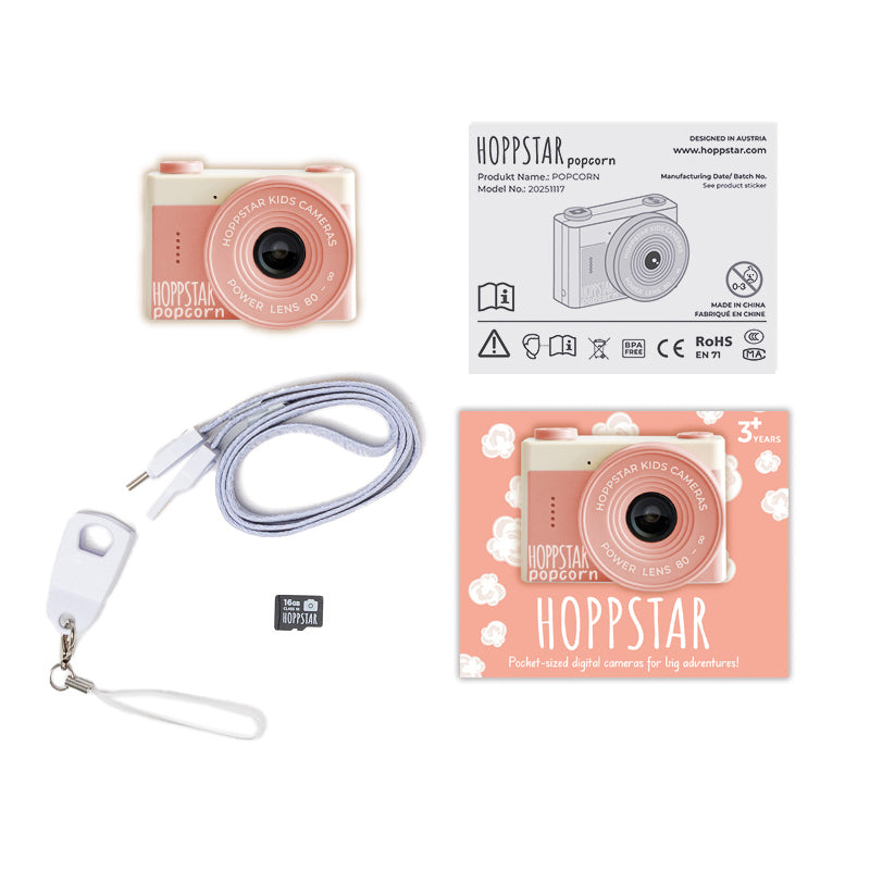 Hoppstar Popcorn Digital Camera for Kids