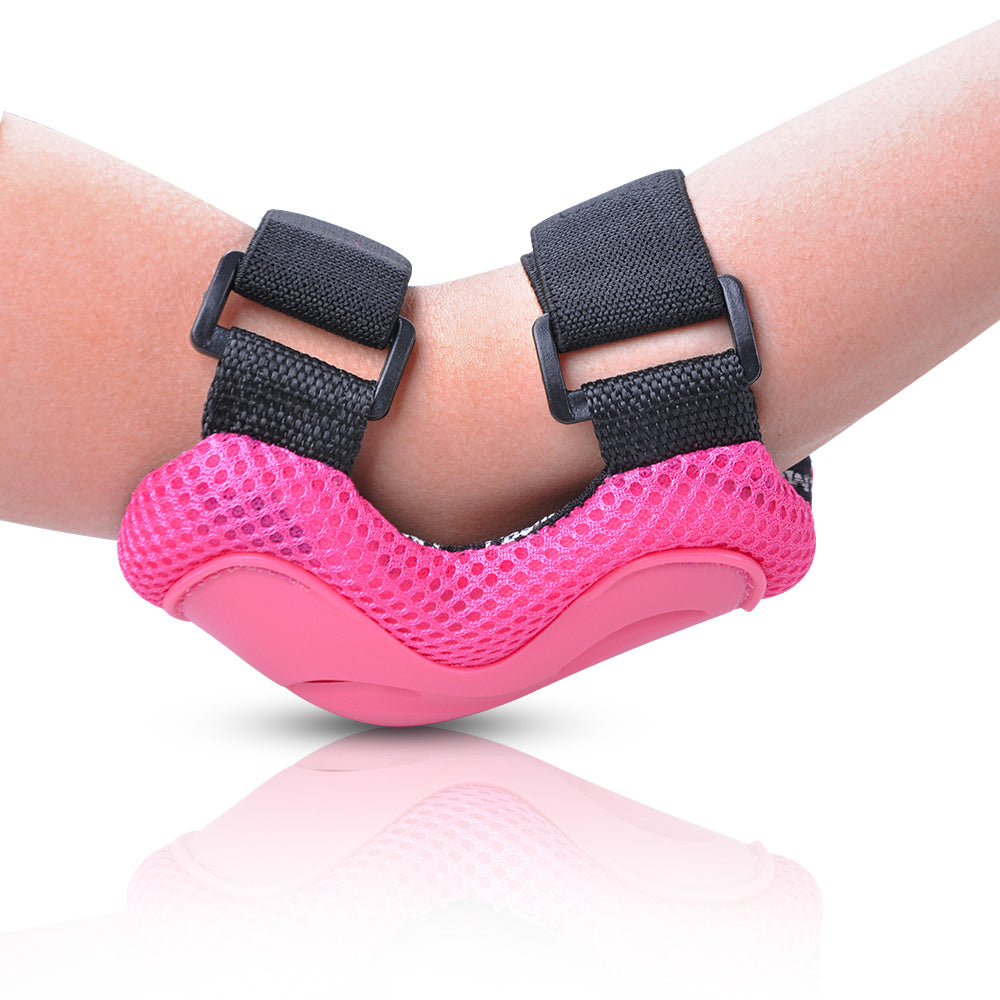 BOLDCUBE Hot Pink - Kids Protective Gear for Elbows, Knees & Wrists