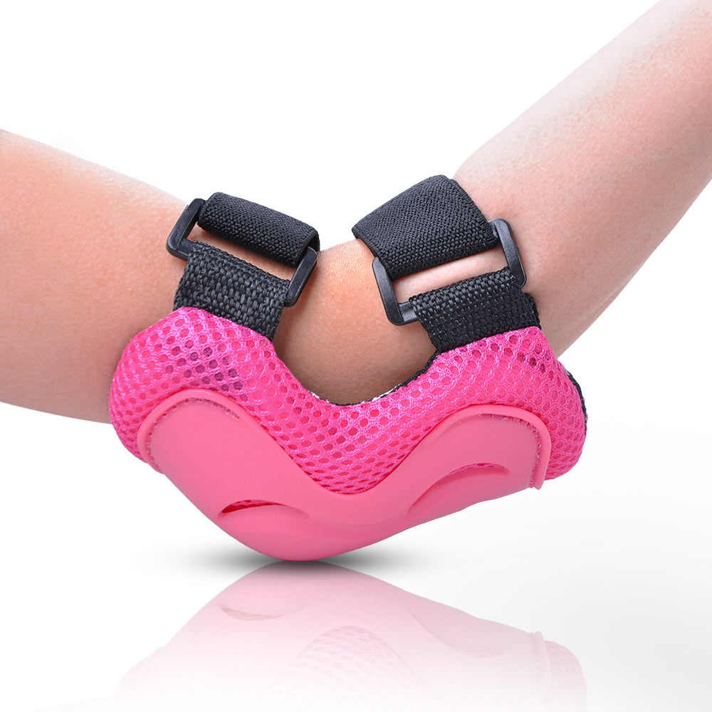 BOLDCUBE Hot Pink - Kids Protective Gear for Elbows, Knees & Wrists