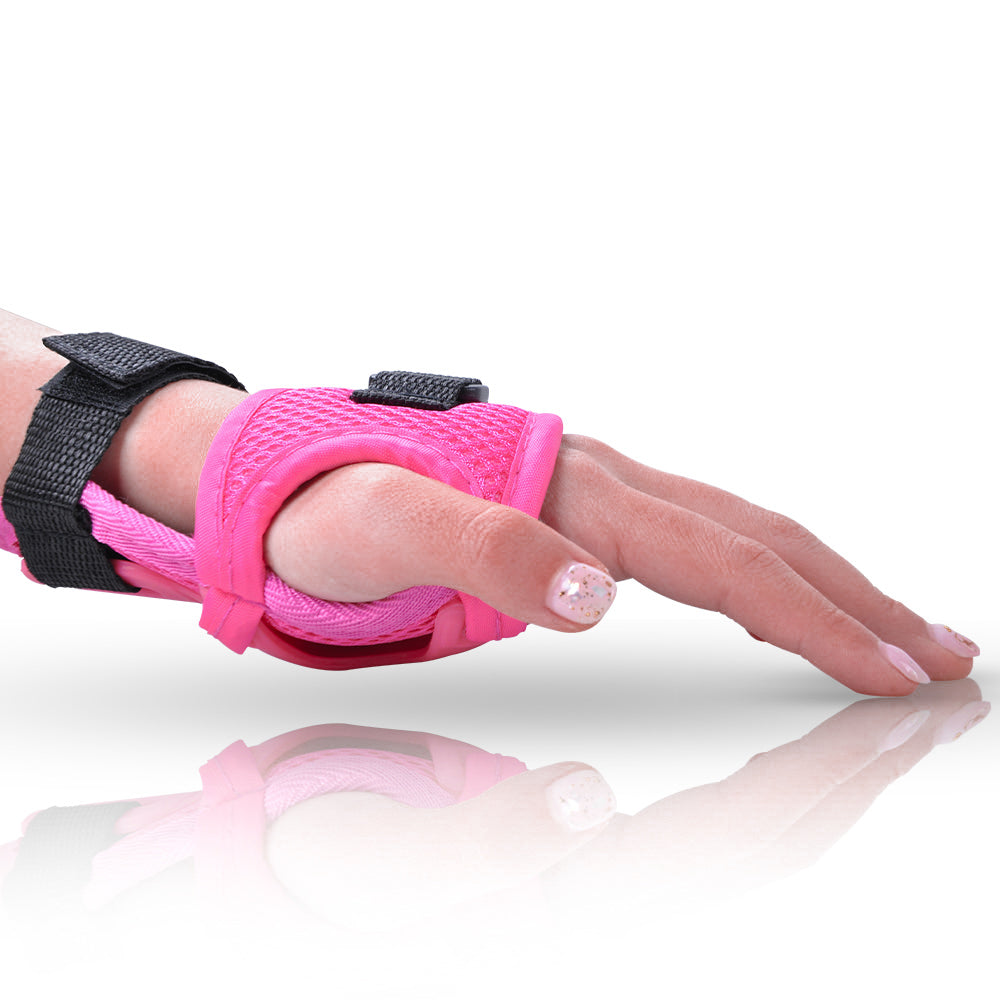 BOLDCUBE Hot Pink - Kids Protective Gear for Elbows, Knees & Wrists