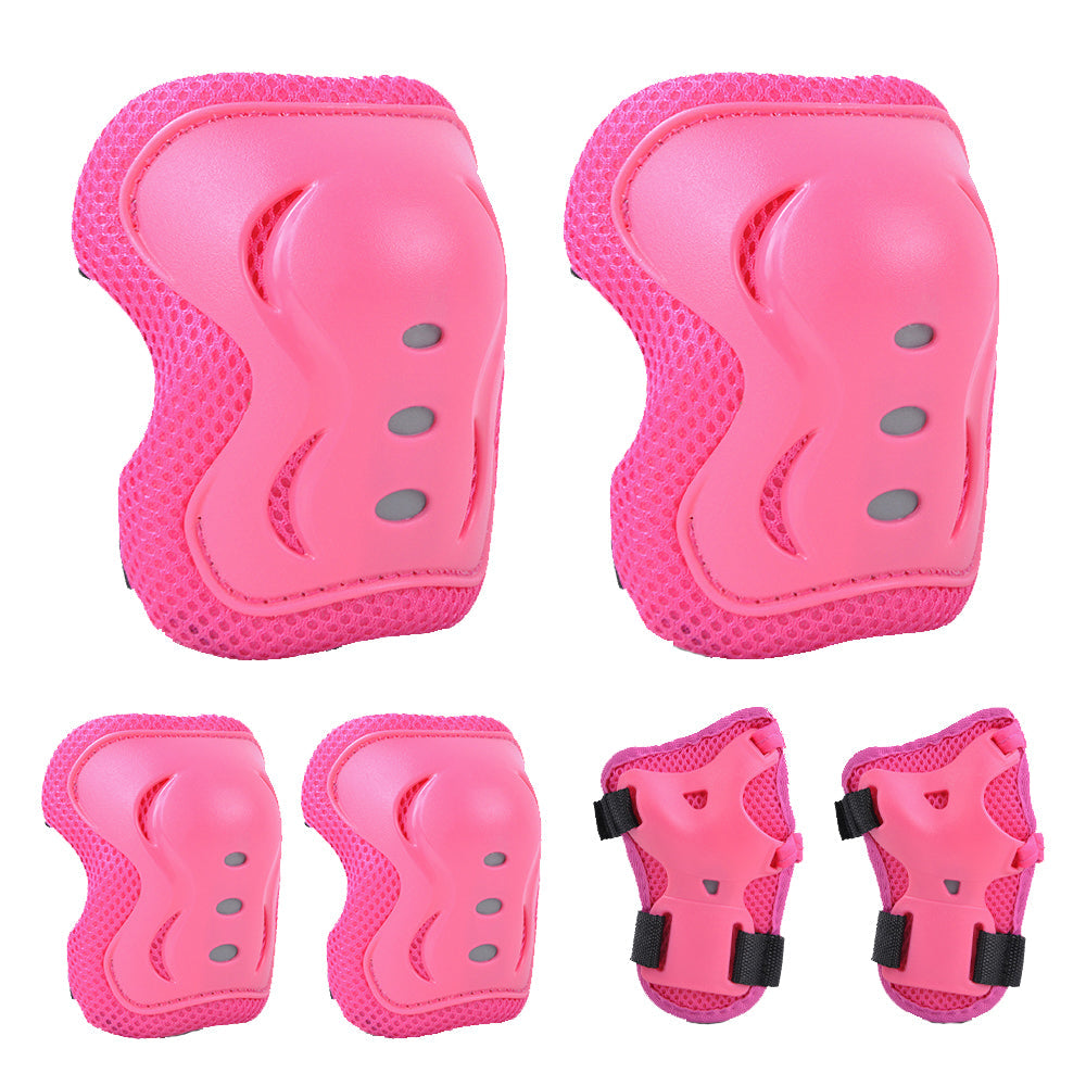 BOLDCUBE Hot Pink - Kids Protective Gear for Elbows, Knees & Wrists