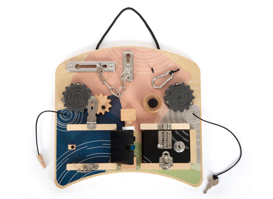 Small Foot Locks and Rotation Motor Activity Board