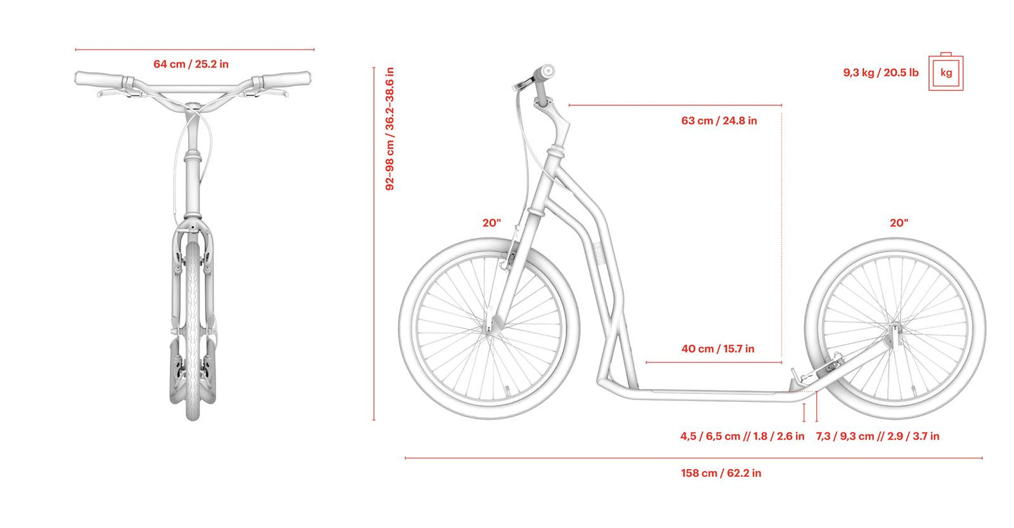 Yedoo Steel Scooter - S2020