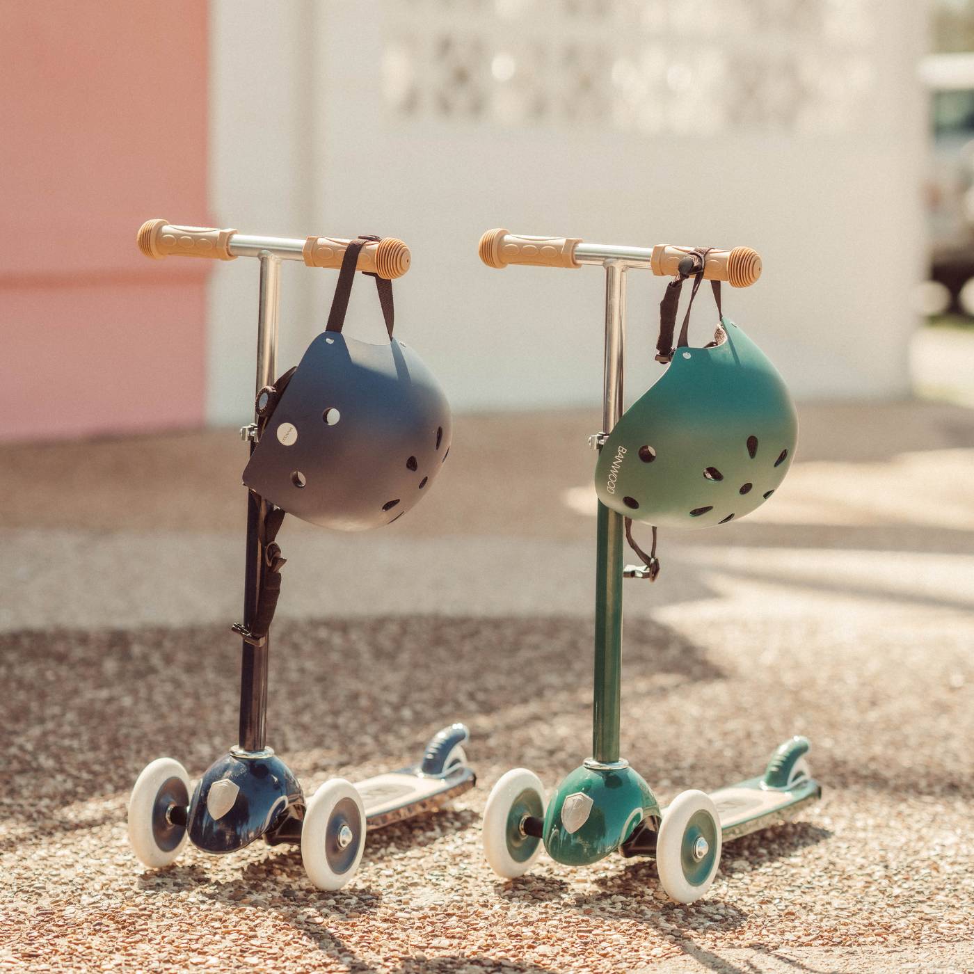 BANWOOD 3-WHEEL SCOOTER VINTAGE - NAVY