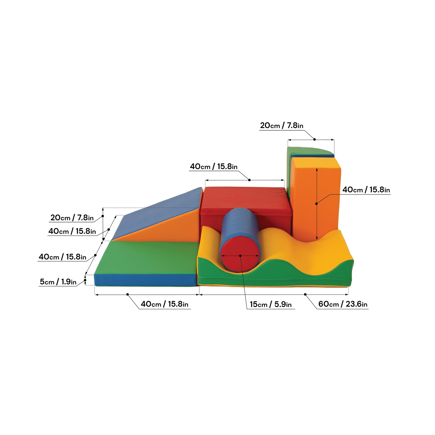 Iglu Discoverer Soft Play Set