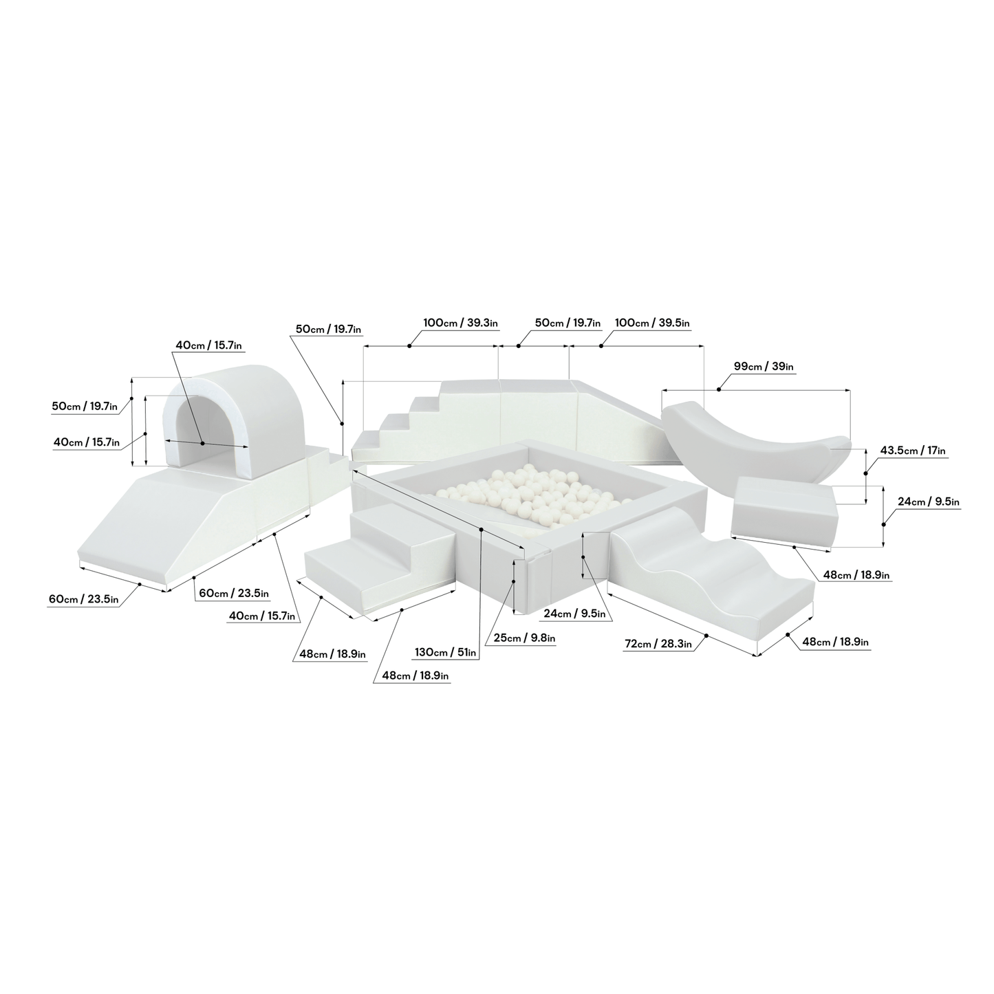 Iglu Soft Play Party Set