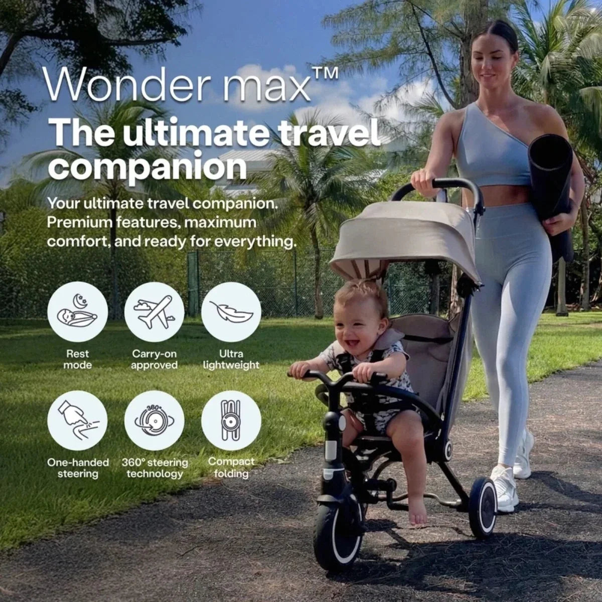 smarTrike Wonder Max Trike - Stone