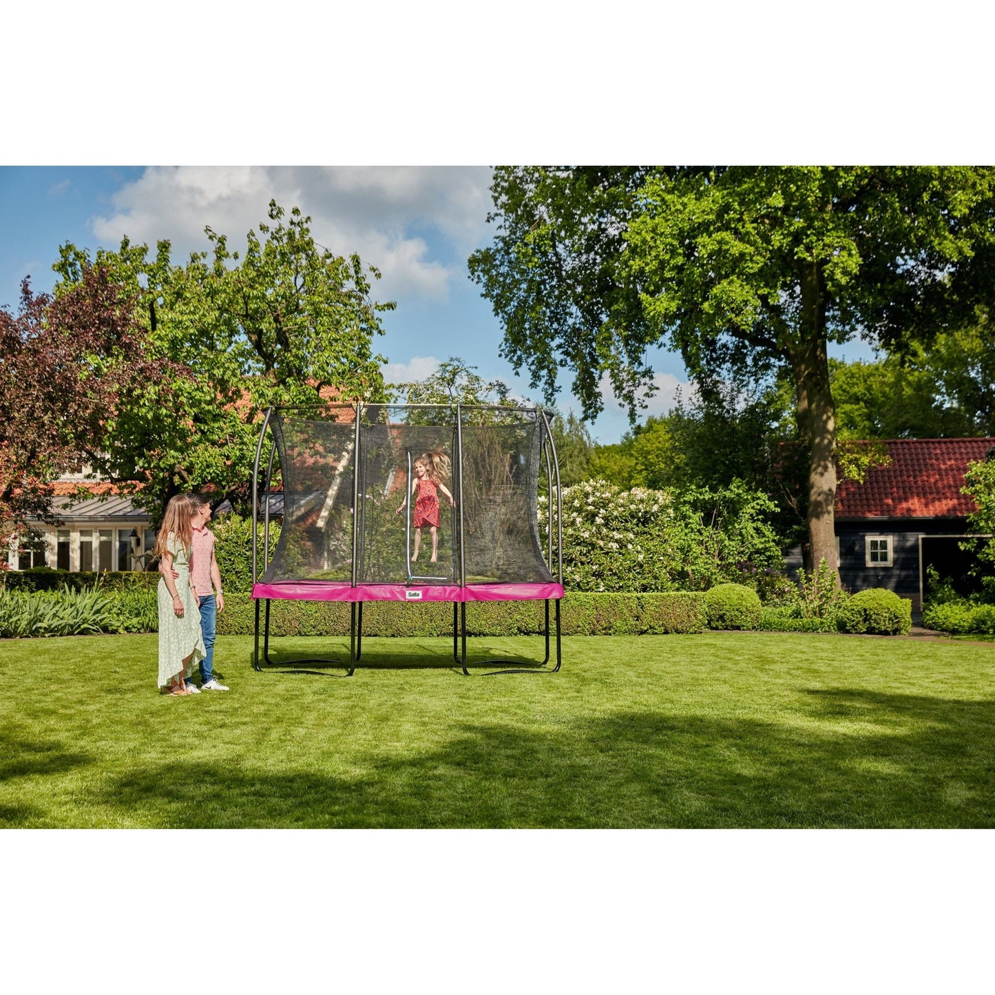 Salta Comfort Edition Round Trampoline With Enclosure