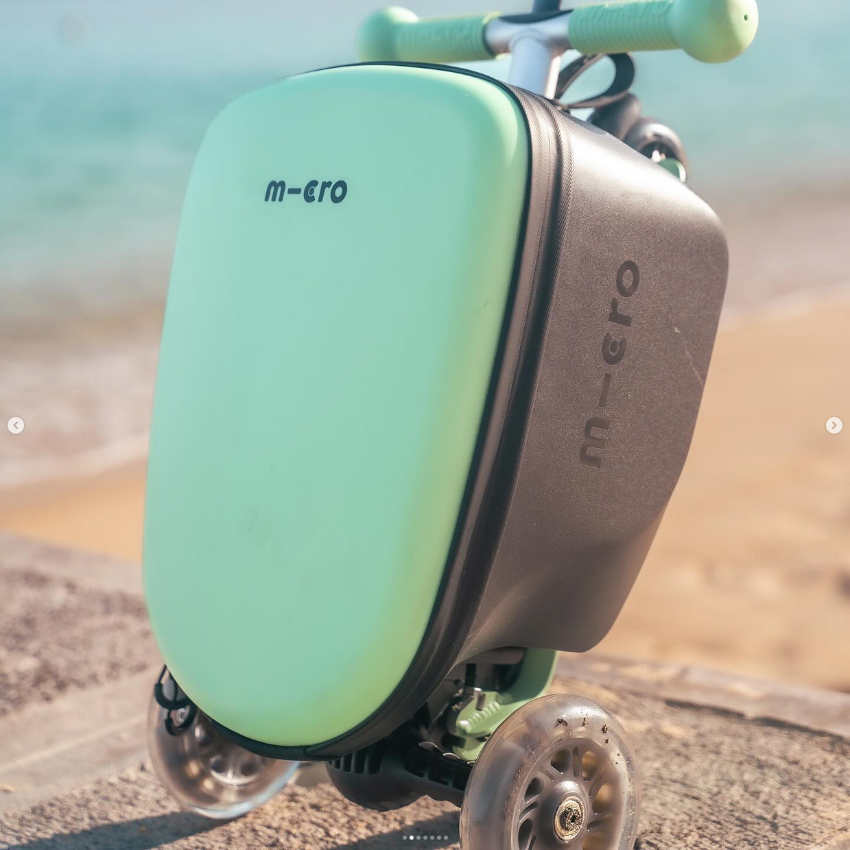 Micro Scooter Mini Mint Luggage Scooter