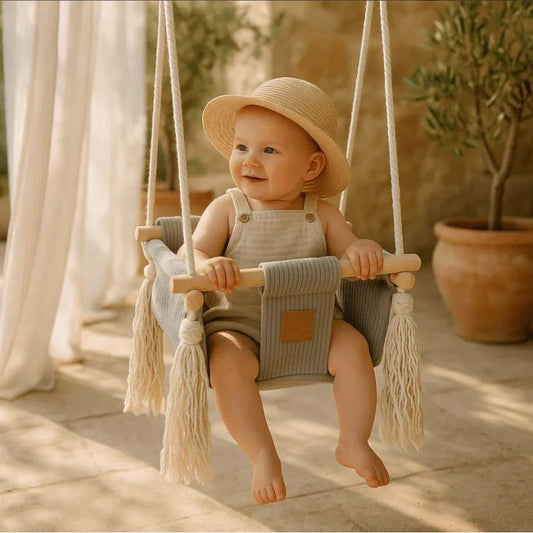 Meow Baby Indoor Baby Square Swing Aesthetic