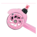 BOLDCUBE LED Multi-Coloured Front Wheels - Teeny 3 Wheel Scooter