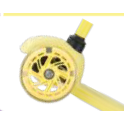 BOLDCUBE LED Multi-Coloured Front Wheels - Teeny 3 Wheel Scooter