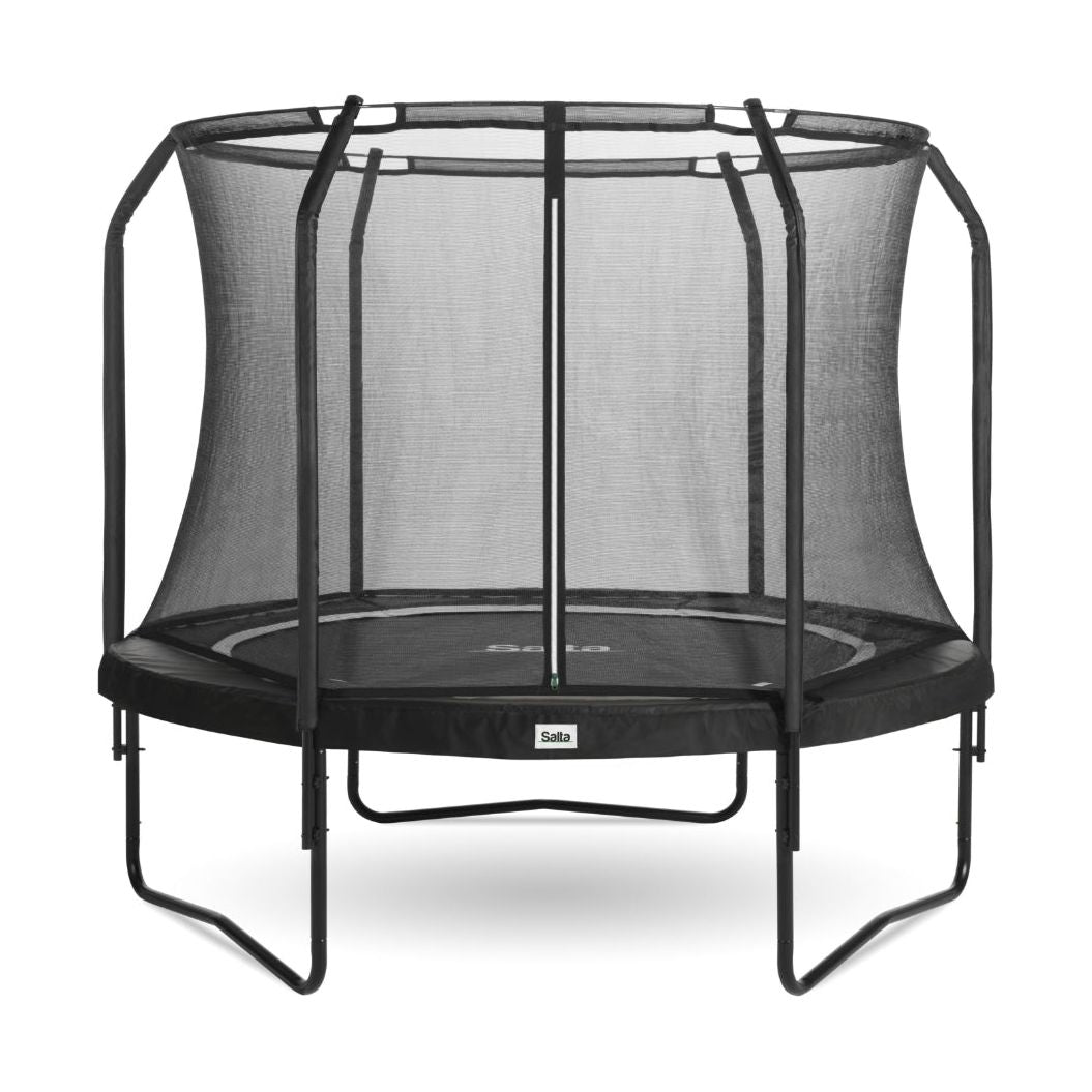 Salta Premium Black Edition Round Trampoline With Enclosure