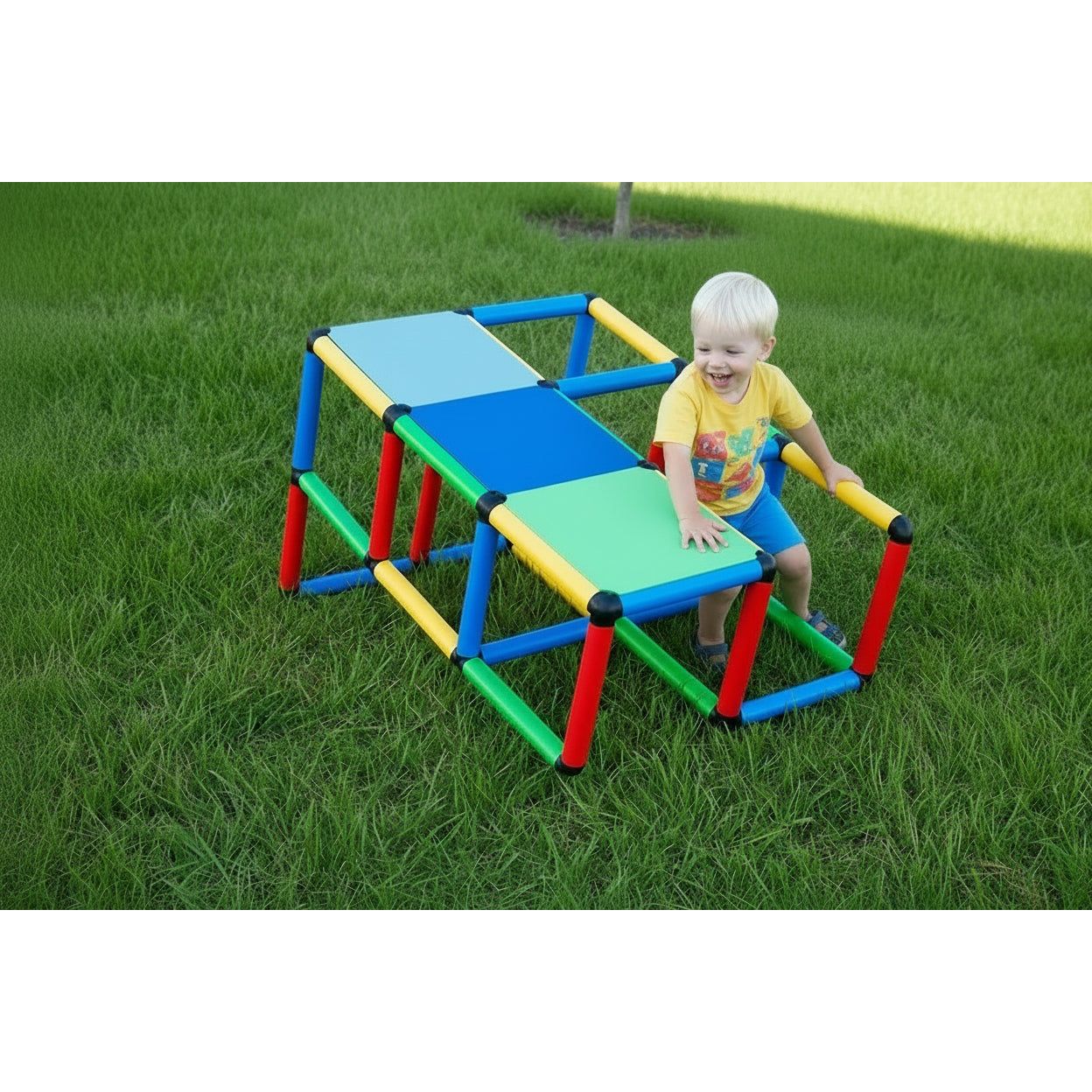 Funphix Standard Climbing Frame Kit- 199 Piece Motor Skills Development Toys for Creative Play