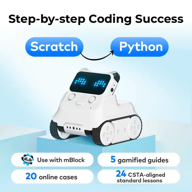 Makeblock Codey Rocky An interactive robot toy for kids to learn robotics and programming + FREE Online course