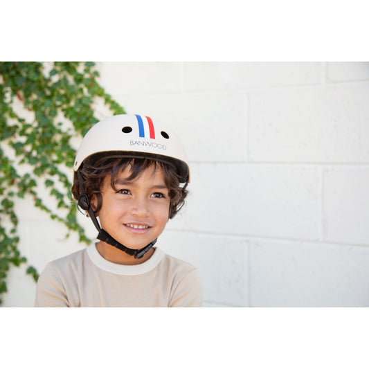 Banwood Helmet - Age 3-7 [50-54cm] - Stripes - The Online Toy Shop - Kids Helmet - 2