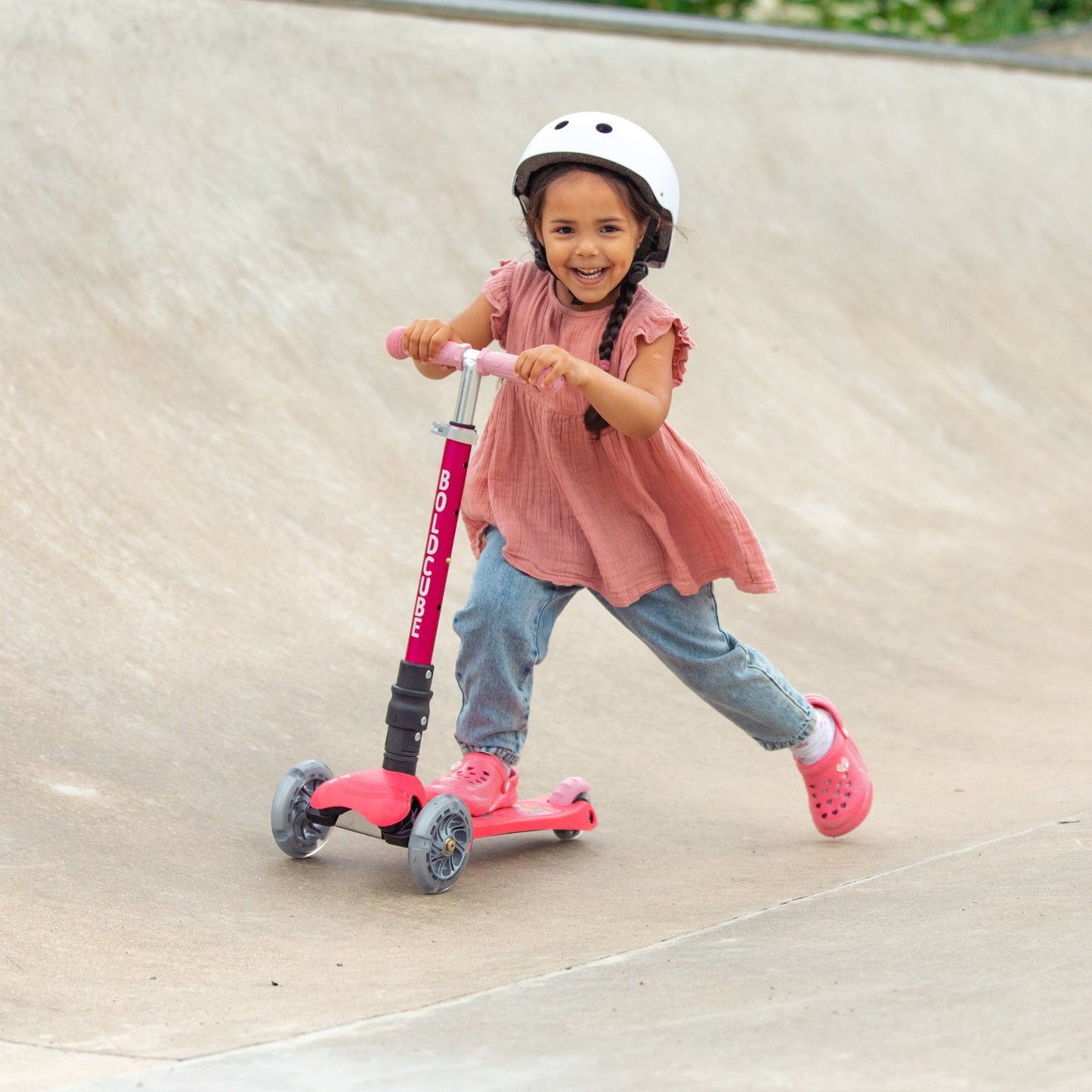 BOLDCUBE Mermaid - Teeny Fold 3 Wheel Scooter