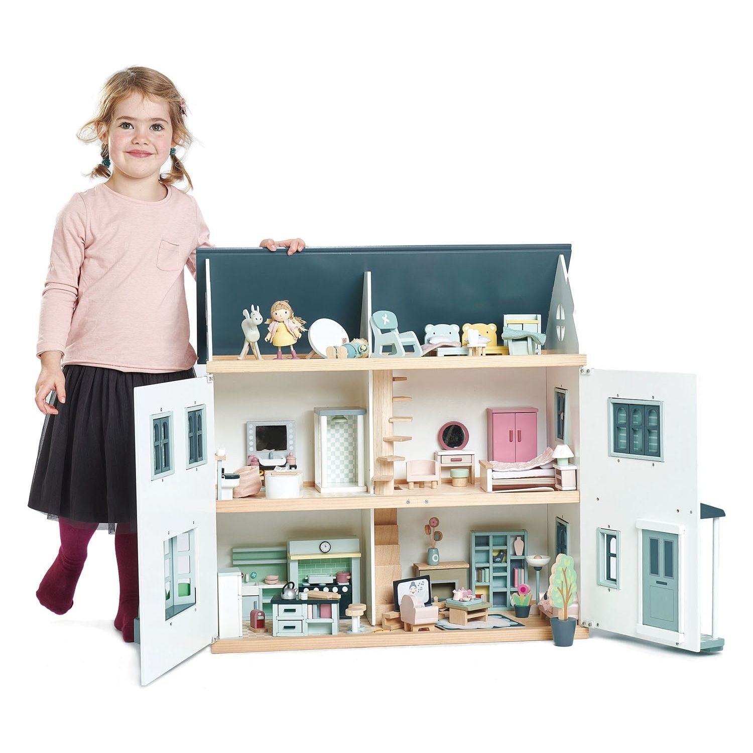 Dolls House Bathroom Furniture - The Online Toy Shop - Dollhouse Accessories - 2