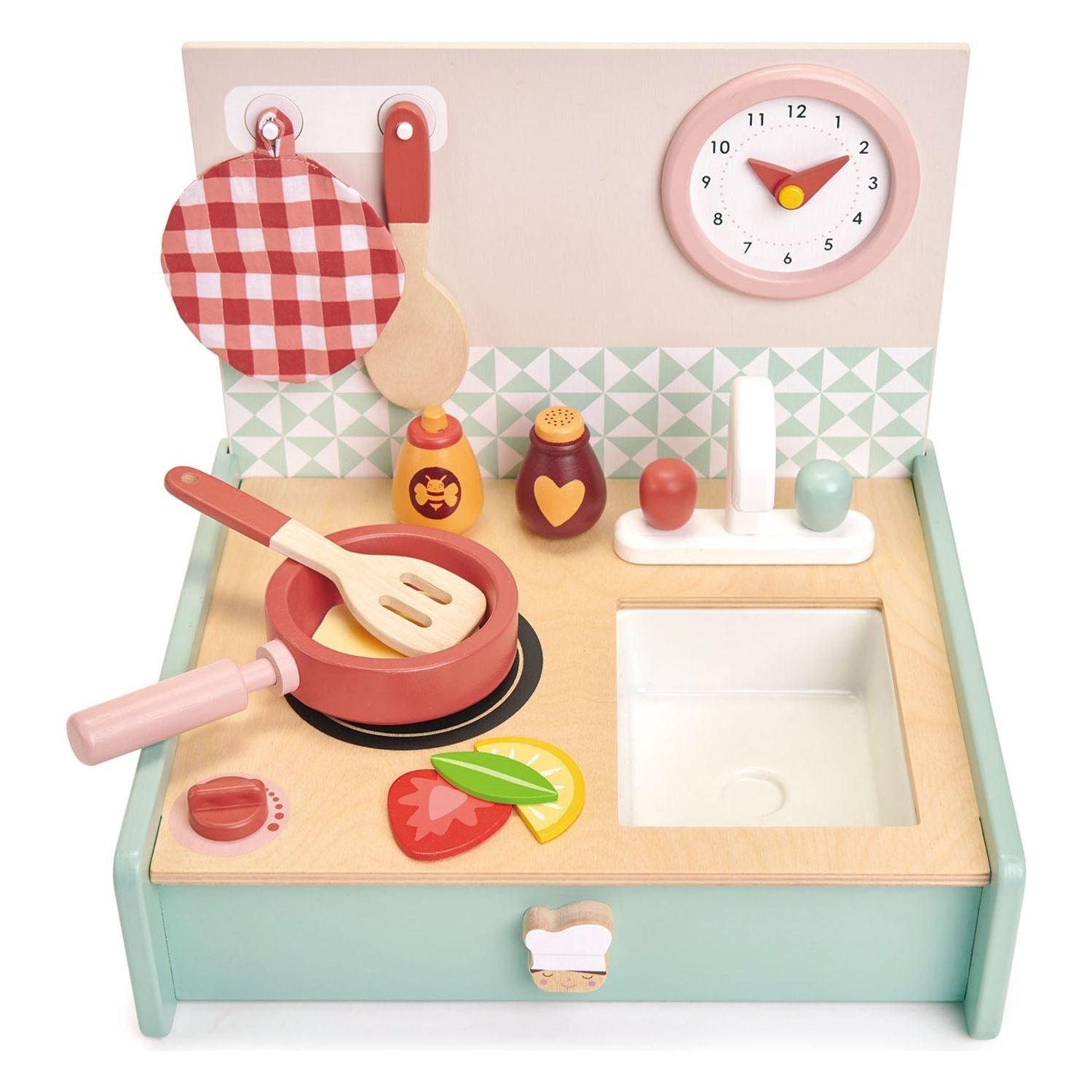 Kitchenette - The Online Toy Shop - Wooden Toy Kitchen - 1