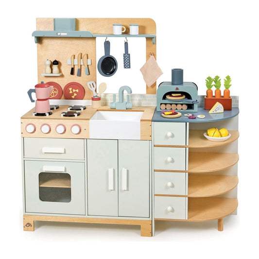 La Fiamma Grand Kitchen - The Online Toy Shop - Wooden Toy Kitchen - 1