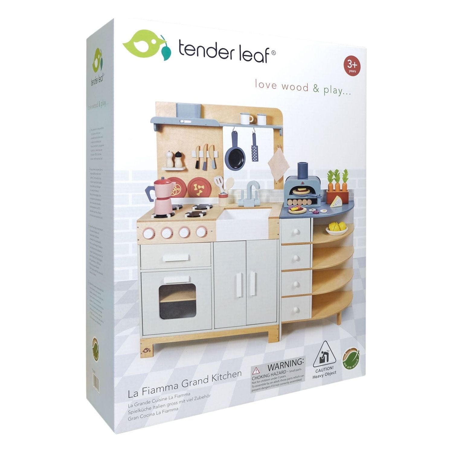 La Fiamma Grand Kitchen - The Online Toy Shop - Wooden Toy Kitchen - 8