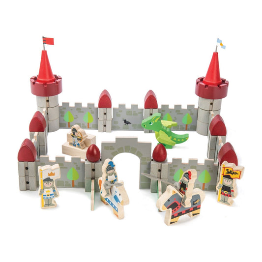 Dragon Castle - The Online Toy Shop - Wooden Castle - 1