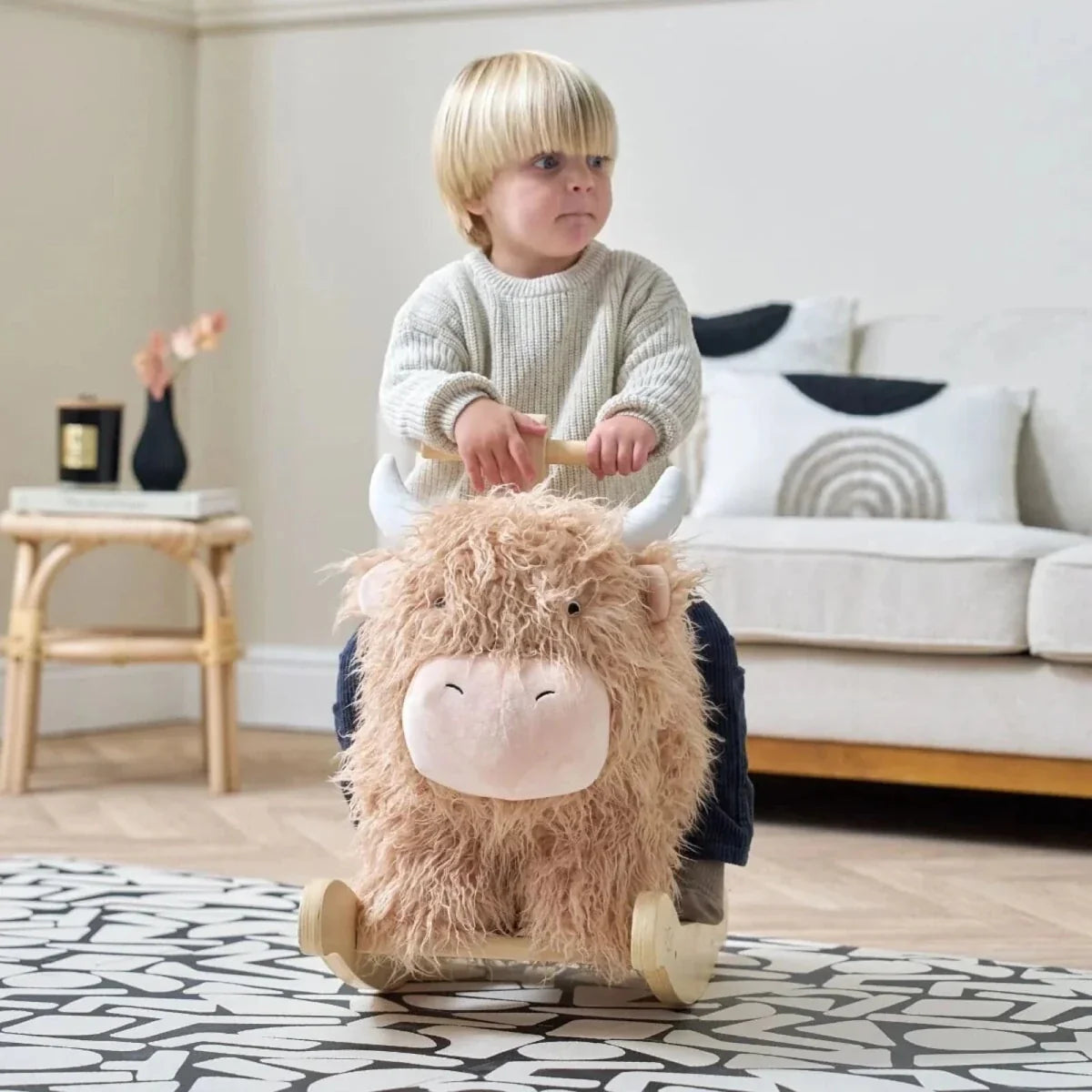 Tutti Bambini Douglas the Highland Cow Rocking Toy