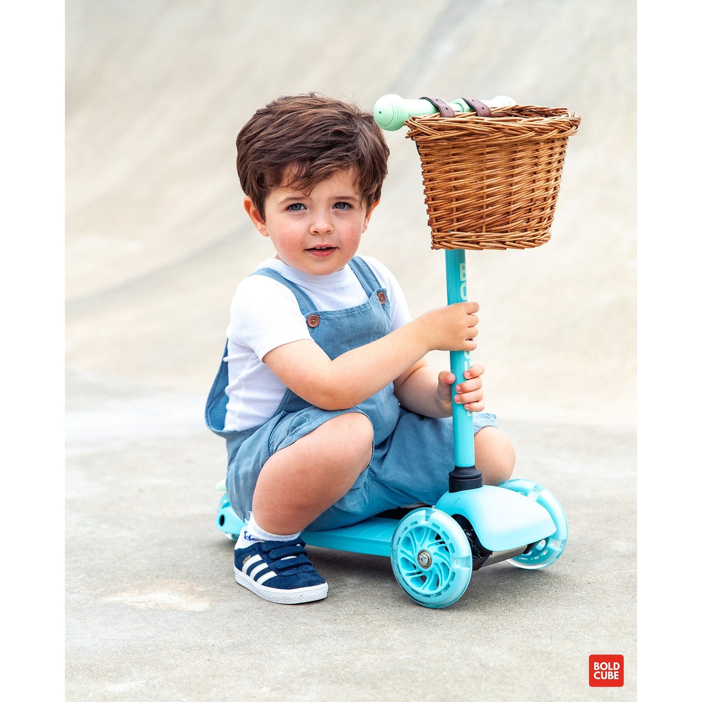 BOLDCUBE My First Ride Gift Set - Blue Pastel Teeny