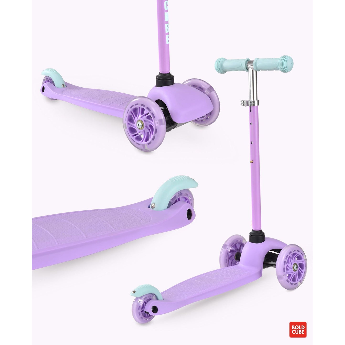 BOLDCUBE Lilac - Teeny 3 Wheel Scooter