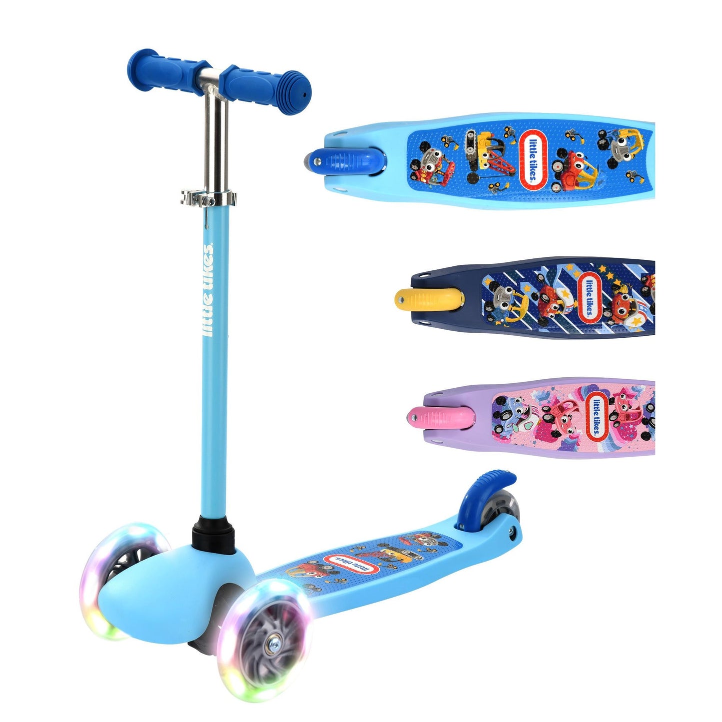 BOLDCUBE Little Tikes Kids 3 Wheel Scooter