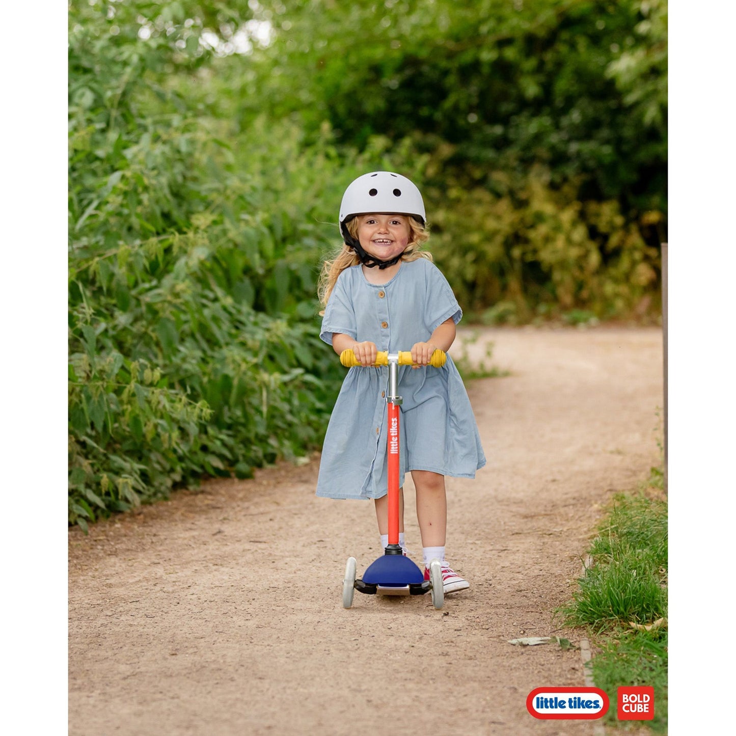 BOLDCUBE Little Tikes Kids 3 Wheel Scooter