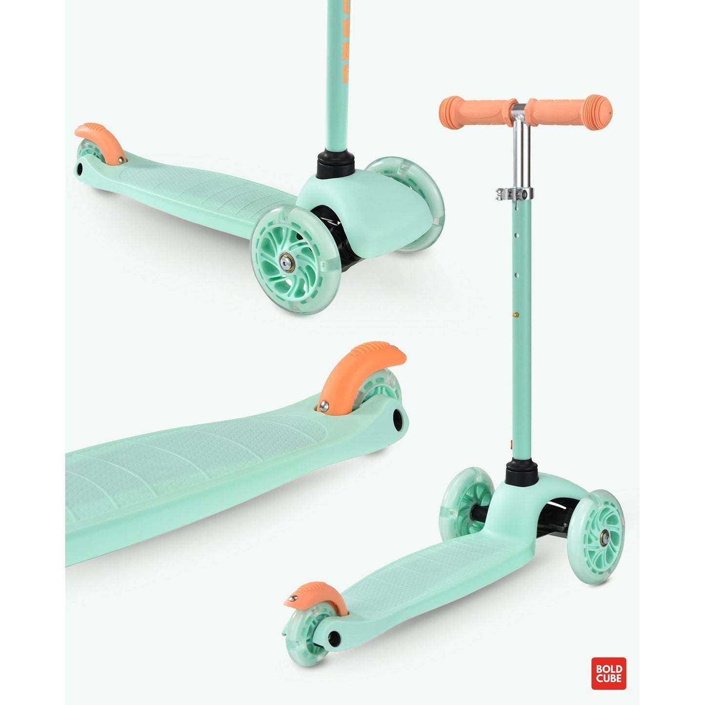 BOLDCUBE Mint - Teeny 3 Wheel Scooter