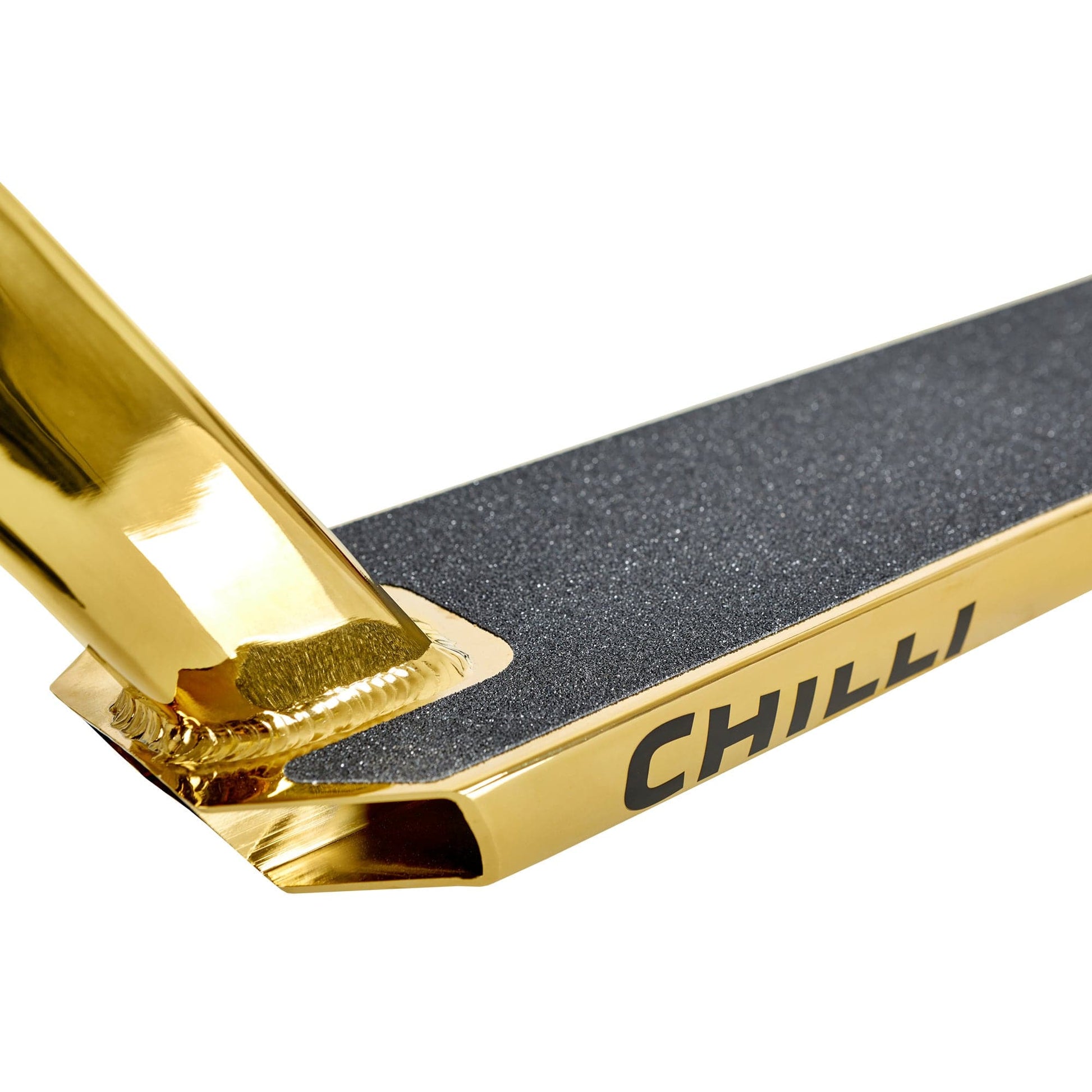 Micro Scooter Chilli Reaper - Gold deck close up