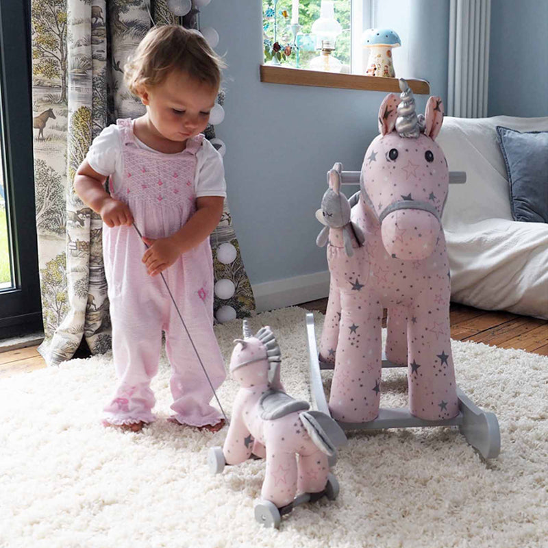 Little Bird Told Me Celeste & Fae Rocking Unicorn 9m+