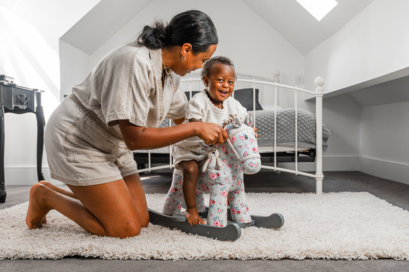 Little Bird Told Me Lily & Rose Rocking Horse 9m+