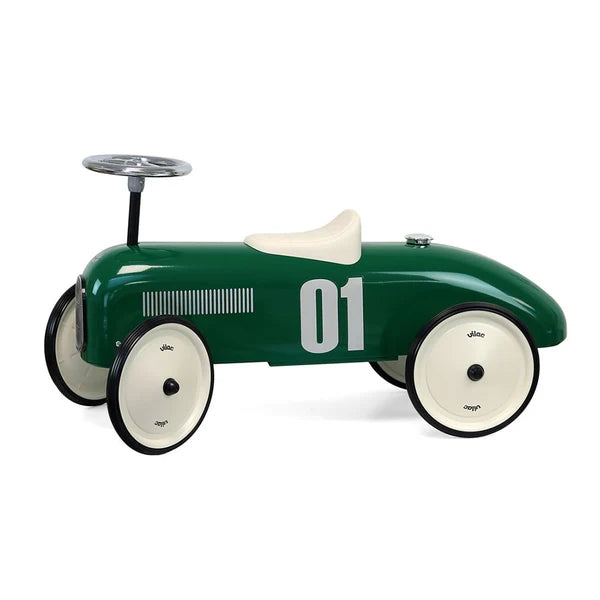 Vilac Classic Ride-On Racing Car - Racing Green