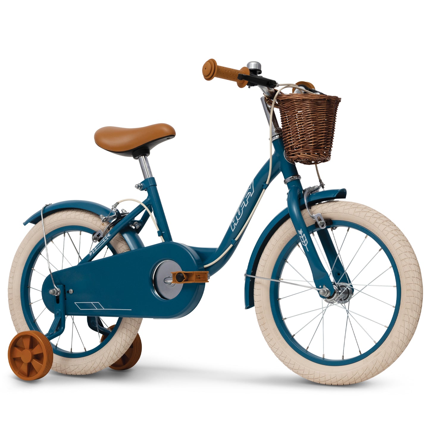 Huffy Vintage 16in Bike - Emerald Blue