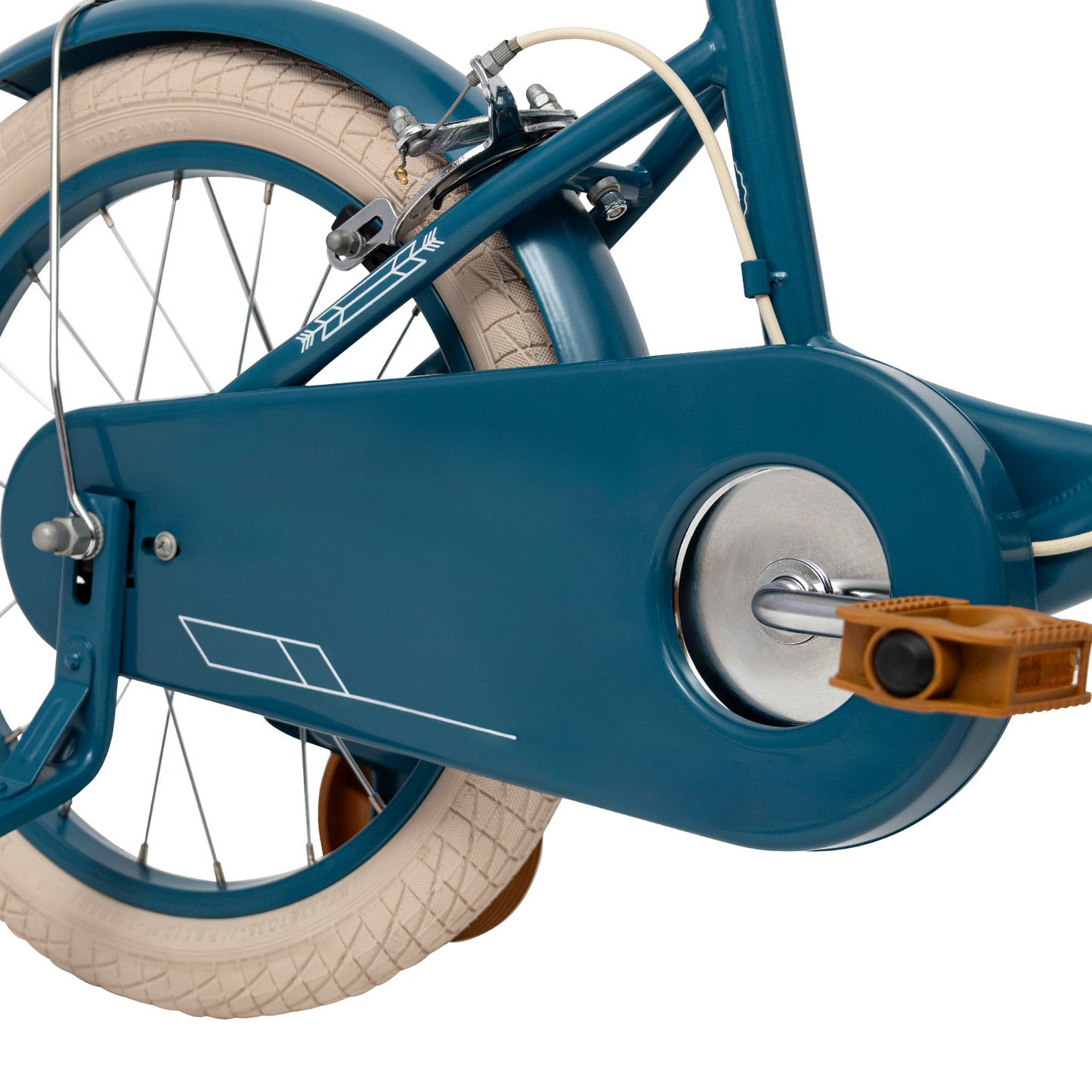 Huffy Vintage 16in Bike - Emerald Blue