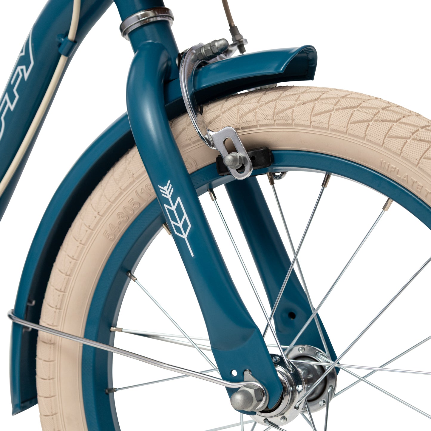 Huffy Vintage 16in Bike - Emerald Blue