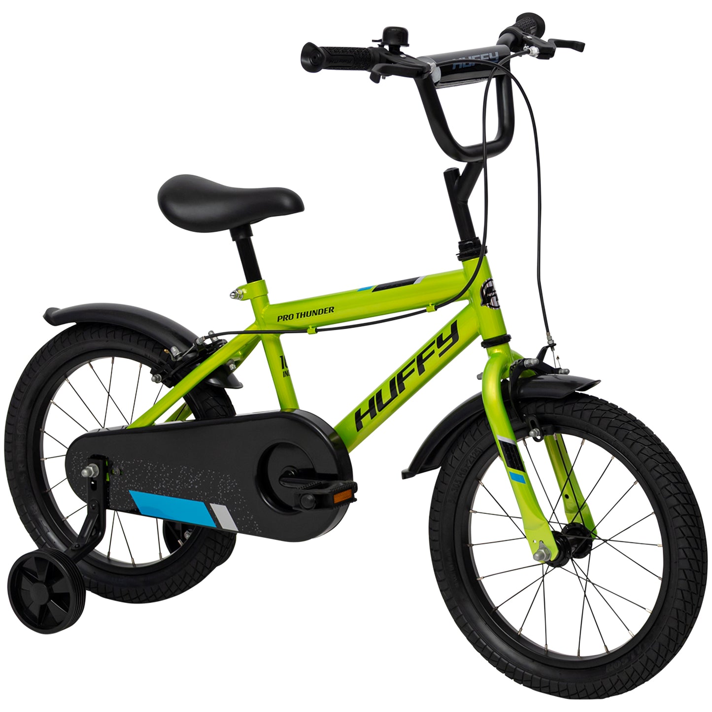 Huffy Pro Thunder 16" Bike - Acid Green