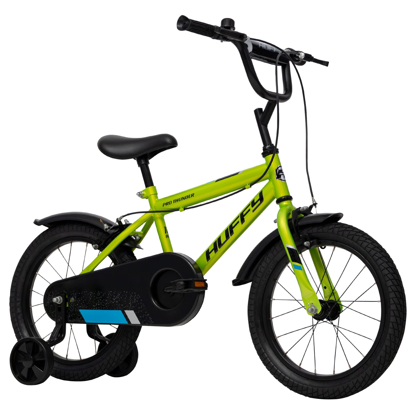 Huffy Pro Thunder 16" Bike - Acid Green
