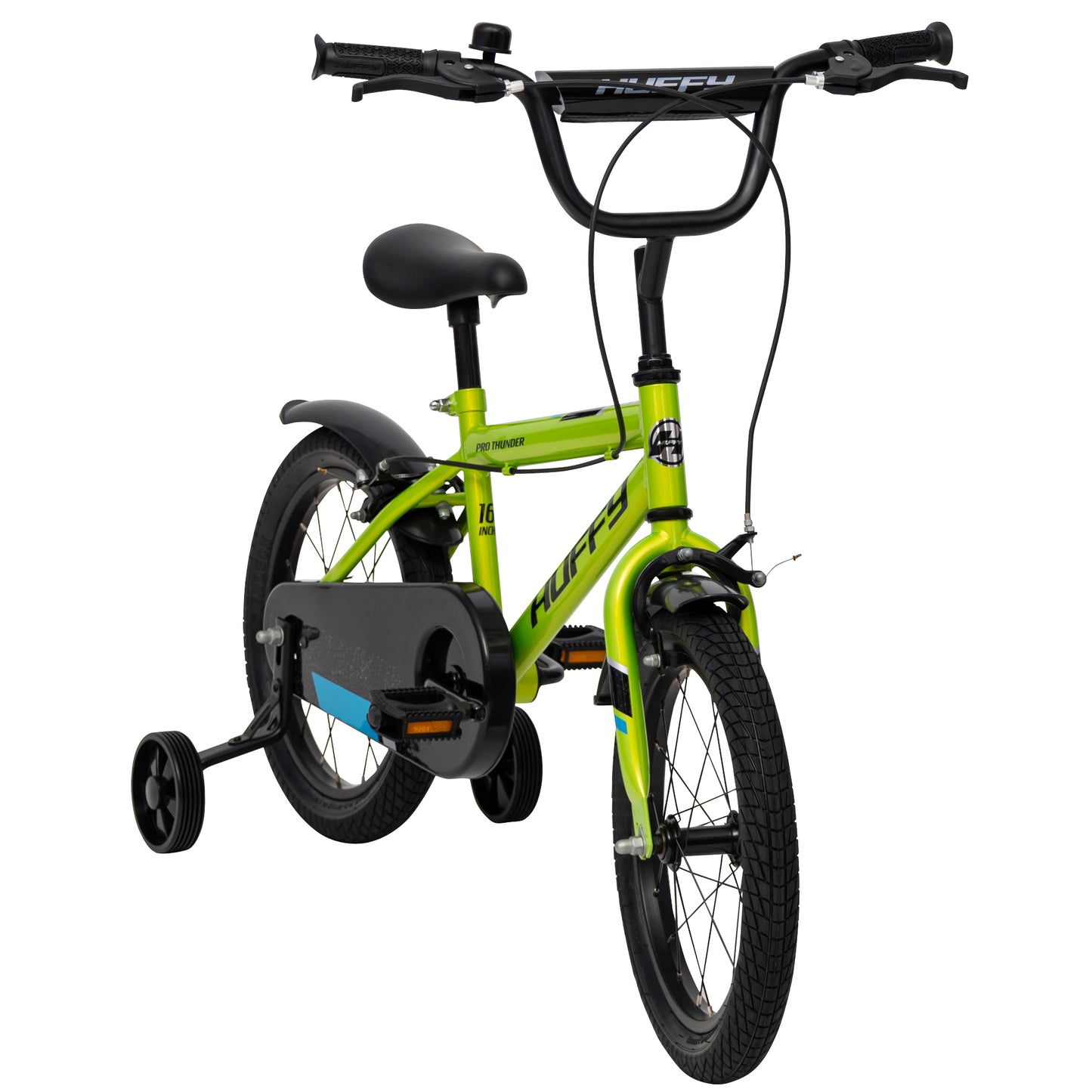 Huffy Pro Thunder 16" Bike - Acid Green