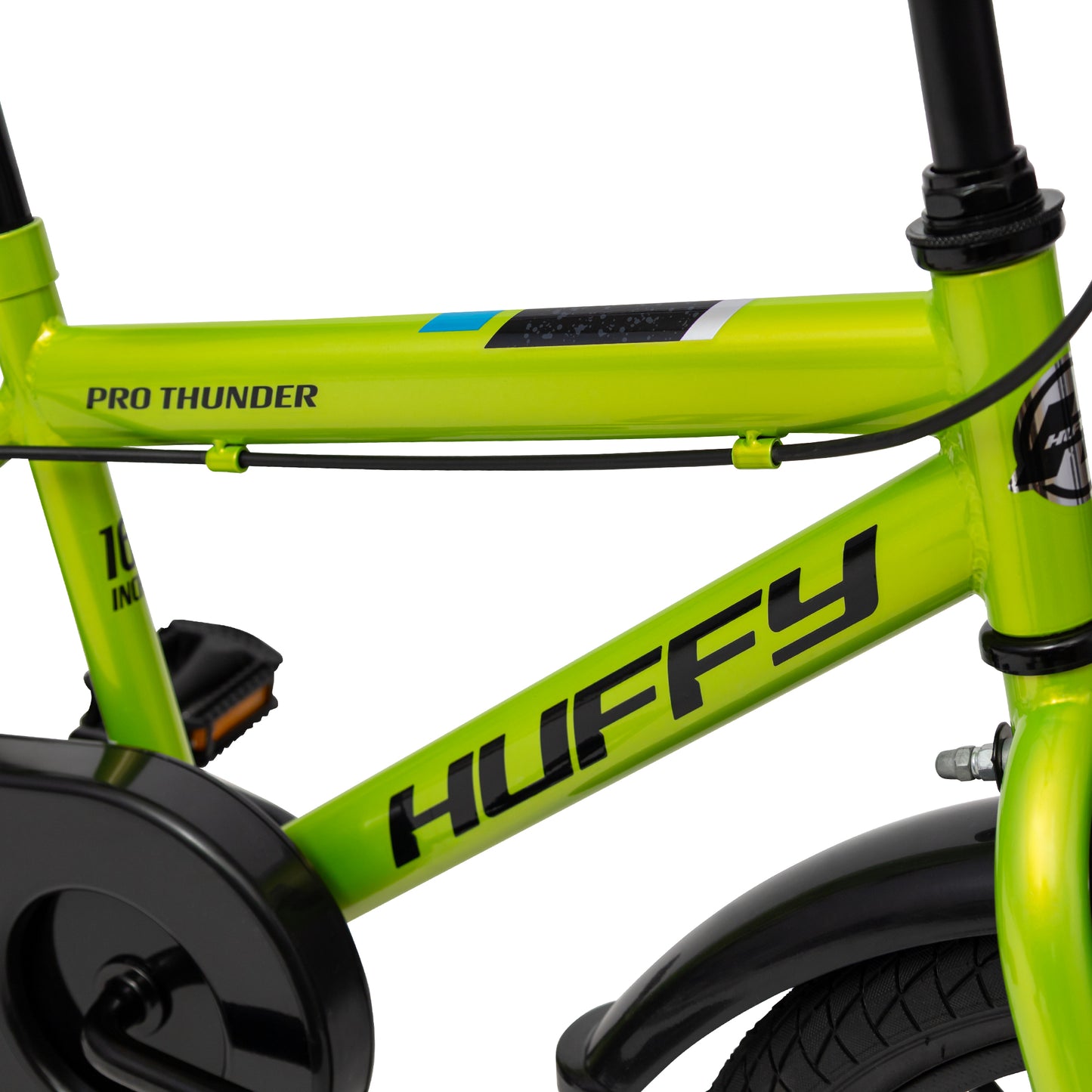 Huffy Pro Thunder 16" Bike - Acid Green