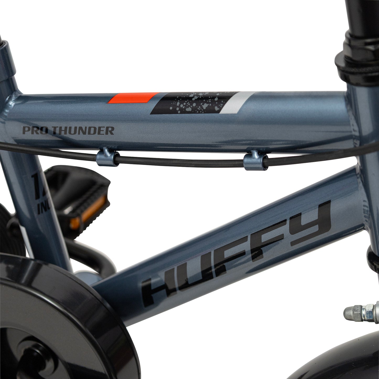 Huffy Pro Thunder 12" Bike - Charcoal Grey